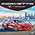 Corvette OFFICIAL | 2027 12 x 24 Inch (Hanging) Monthly Square Wall Calendar | Plastic-Free | BrownTrout | Chevrolet Motor Muscle Car