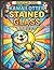 Kawaii Otter Stained Glass - Coloring Book: Where the magic of stained glass meets the irresistible charm of Otters!