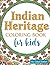 Indian Heritage Coloring Book for Kids Ages 3–6