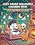 COZY KAWAII HALLOWEEN COLORING BOOK: 50 Cute and Relaxing Spooky Scenes | Bold and Easy Designs | Perfect for Stress Relief for Teens and Adults