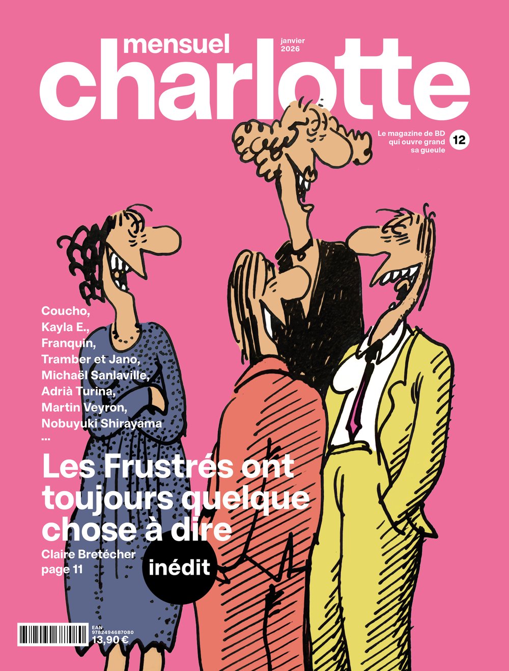 Charlotte mensuel #12 (Mass Market Paperback)