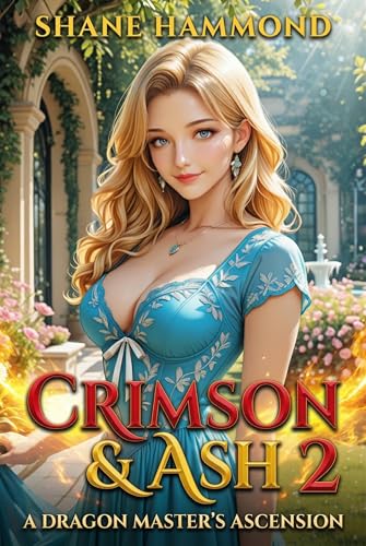Crimson & Ash: A Dragon Master's Ascension 2: A Progression Fantasy Adventure (Royal Dragon Academy)