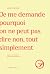 Je me demande pourquoi on ne peut pas dire non, tout simplement