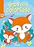 Mon gros livre de coloriage (Papa et bébé renards)