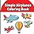 Simple Airplanes Coloring B...