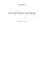 On the Road, Deciding: An Essay in Motion