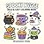 Spooky Hygge - Halloween Cozy Bold & Easy Coloring Book for Kids and Adults: 40 Cute Designs for Stress Relief and Relaxation