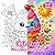 Cute Food – Mein süßes Ausmalbuch: 33 niedliche Motive zum Ausmalen für Kinder ab 6 Jahren – Kawaii Süßigkeiten, Desserts & Getränke | Kreatives ... (Klitzekleine Kreativwelt) (German Edition)
