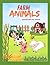 Farm Animals Coloring Book for Kids Ages 3-5 Years: Big Simple Designs for Toddlers | Easy coloring book