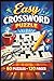 Easy Crossword Puzzle: Crossword Puzzles with Easy to Read Print About People, Places, Animals and More | 6x9 inches,120 pages | 50+ Puzzles... Gift for Vacations, Holidays and Relaxation