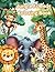 Jungle Friends Coloring Book for Kids Ages 3-6: Cute & Easy Jungle Animal Coloring Pages for Toddlers and Preschoolers
