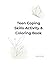 Teen Coping Skills Activity and Coloring Book