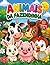 Animais da Fazendinha: Livro de Colorir Infantil com 50 Páginas de Animais da Fazenda para Crianças (Portuguese Edition)