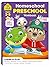 School Zone Homeschool Preschool Workbook: 224 Pages, Early Learning Activities, Pre-K Homeschool Practice, Letters, Numbers, Shapes & Colors, Tracing, Ages 3-5