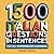 1500 Italian questions in sentences for all intermediate learners