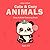 Cute & Cozy Animals: Easy and Bold Coloring Book for Kids Ages 4–6