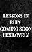Lessons in Ruin