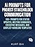 AI Prompts for Project Stakeholder Communication: 160+ Ready-to-Use Templates for Status Updates, Meeting Summaries, Executive Messages, and ... ... (AI Toolkit for Project Managers Book 5)