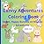 Bunny Adventures Coloring Book: Sweet, Happy Bunnies on Magical Adventures (Cute fluffy animal coloring book)