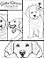 Golden Retriever Coloring Book for Adults: 50 Unique Designs, No Duplicates — Puppies, Adults & Seniors, Funny Scenes, Single-Sided, Marker Friendly
