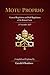 MOTU PROPRIO: General Regulations and Staff Regulations of the Roman Curia (Catholic Teachings & Reflections Series)