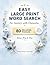 Easy Large Print Word Searc...