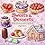 Sweets & Desserts Coloring Book: Bold and Easy Pages for Adults and Kids, Stress relief and relax, Cute and Cozy