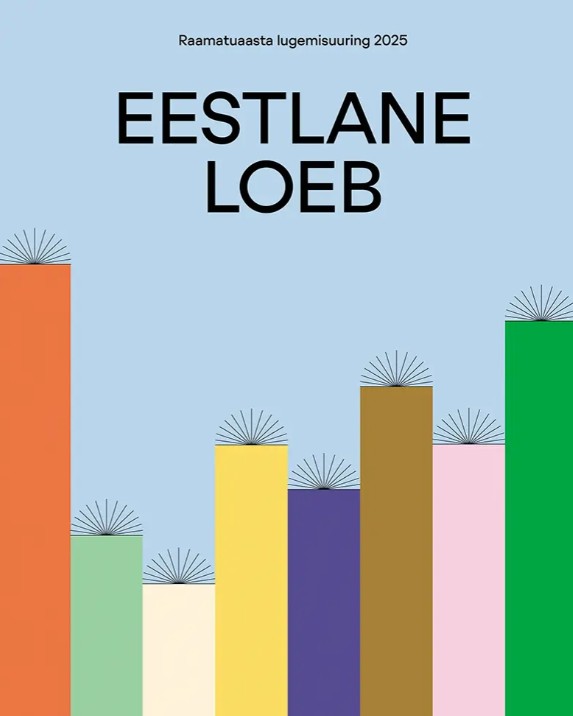 Eestlane loeb. Raamatuaasta lugemisuuring 2025