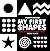 My First Shapes French-English: Bilingual High-Contrast Black and White Book for Newborns and Babies (High-Contrast Baby Books 50)
