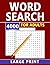 4000 Word Search for Adults Large Print: Brain-Boosting Word Search Puzzles for Relaxation and Focus