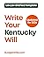 Write Your Kentucky Will