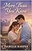 More Than You Know: A Latter-day Saint Romance About Faith, Trust, and Seeing Beyond Appearances