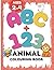 ABC & 123 Animal Coloring Book by Shaz Creative Lab
