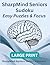 SharpMind Seniors: Large-Print Sudoku - Easy Puzzles & Focus Edition
