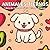 Libro de Colorear de Animales Tiernos: Dibujos Simples de Animales con Líneas Gruesas (Colección Colorear Fácil y con Líneas Gruesas)