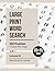 Large Print Word Search: Relaxing Puzzles for Adults & Seniors (Volume 19: Bible Stories & Themes)
