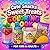 Cute Snacks Sweet Treats Coloring Book for Kids and Adults: Fun Food, Desserts, Drinks & Junk Food Designs for Relaxation and Creativity