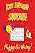 50th Birthday Sudoku: Happy Birthday!