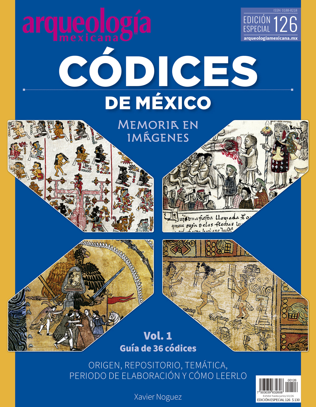 Códices de México. Memoria en imágenes. Vol. 1 (Especial Arqueología Mexicana n. 126)