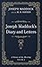 Joseph Maddock’s Diary and ...