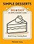 Simple Desserts Coloring Bo...