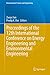 Proceedings of the 12th International Conference on Energy Engineering and Environmental Engineering (Environmental Science and Engineering)