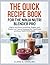 THE QUICK RECIPE BOOK FOR THE NINJA NUTRI BLENDER PRO: Highly Nutritious Smoothies, Shakes, and Protein Ice Creams Designed for Travel Cups and Busy Health Enthusiasts