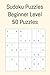 Sudoku Puzzles Beginner Level 50 Puzzles
