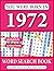 You Were Born In 1972: Word Search Book For Adults: A Memory Lane Puzzle Book Filled with Classic Moments