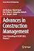 Advances in Construction Management by Anil Kashyap