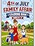 4th Of July Family Affair Coloring Book Ages 4-8
