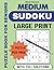 Sudoku for Seniors Large Print: Big Font Puzzle Book for Relaxation, Stress Relief, and Mental Fitness