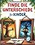 Finde die Unterschiede für Kinder - Baumhaus Abenteuer: 50 spannende Fehlersuchbilder | Suchbuch für Konzentration | 250 Fehler finden (German Edition)
