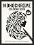 Monochrome Coloring Book for Adults: One Color Roses & Floral Designs: Easy Black Marker Coloring Book for Relaxation, Stress Relief & Mindful Botanical Art